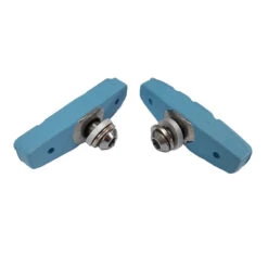 Paire De Patins De Frein Bleu Ciel Pour Vélo Vintage -Point Soldes paire de patins de frein bleu ciel pour velo vintage 1 3
