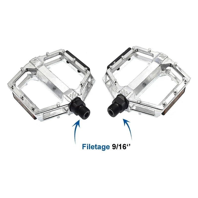 Paire De Pédales Large En Aluminium 6 Paire De Pédales Large En Aluminium – Image 4