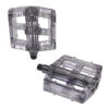 M-Wave Pédales Noir Translucide Pour Vélos BMX 9/16 -Point Soldes pedales noir translucide pour velos bmx 9 16