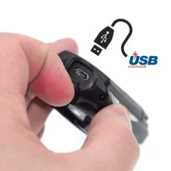 Phare Avant Vélo 300 Lumens Rechargeable USB Meteor Moon -Point Soldes phare avant velo 300 lumens rechargeable usb meteor moon 2