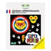 Planche De Stickers Réfléchissants Rainette Super Miaou 2 Planche De Stickers Réfléchissants Rainette Super Miaou -Point Soldes planche de stickers reflechissants rainette super miaou