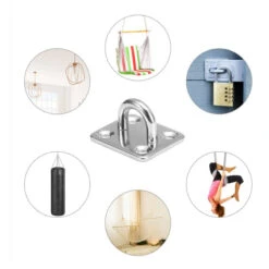 Plaque D'ancrage Mural Pour Fixation Chaine De Vélo -Point Soldes plaque d ancrage mural pour fixation chaine de velo 3