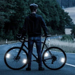 Réflecteurs De Rayons De Sécurité Pour Roues De Vélo - Par 4 -Point Soldes reflecteurs de rayons de securite pour roues de velo par 4 2