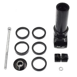 Rehausseur Potence A-Head XLC 1 1/8" Noir -Point Soldes rehausseur potence a head xlc 1 1 8 noir 3