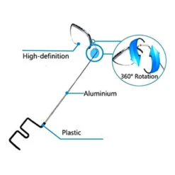 Rétroviseur Vélo à Clipser Sur Lunette Ou Casque Cycliste 12 Rétroviseur Vélo à Clipser Sur Lunette Ou Casque Cycliste -Point Soldes retroviseur velo a clipser sur lunette ou casque cycliste 4