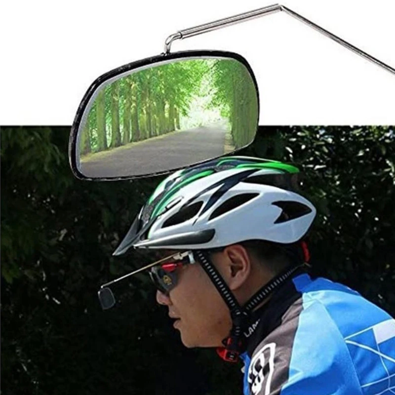 Rétroviseur Vélo à Clipser Sur Lunette Ou Casque Cycliste 3 Rétroviseur Vélo à Clipser Sur Lunette Ou Casque Cycliste