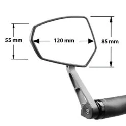 Rétroviseur Vélo Et VAE M-77 Ergotec à Bras Court 7 Rétroviseur Vélo Et VAE M-77 Ergotec à Bras Court -Point Soldes retroviseur velo et vae m 77 ergotec a bras court 2