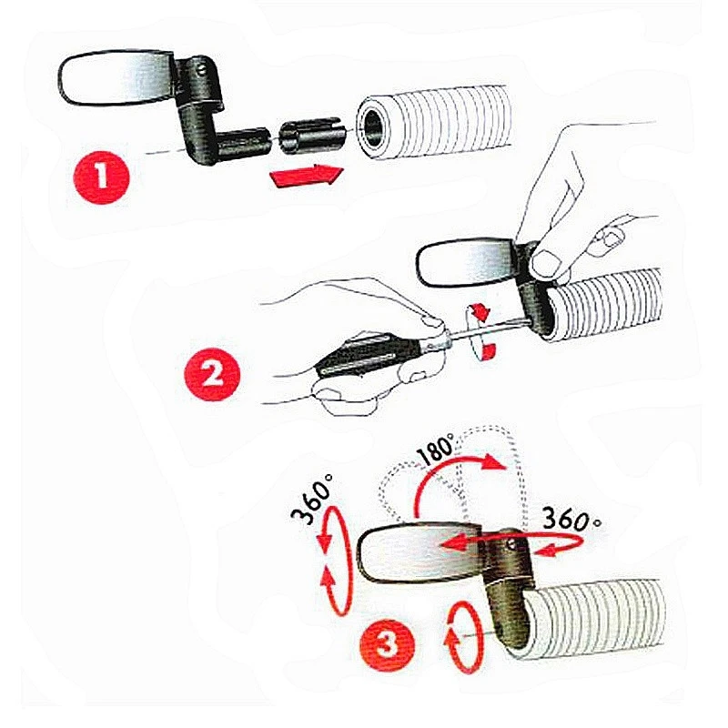 Rétroviseur Vélo Spin Zefal 4 Rétroviseur Vélo Spin Zefal – Image 2