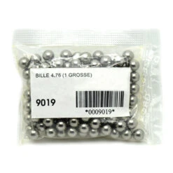 Sachet De 144 Billes Acier - Diamètre 4,76 Mm