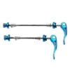Set Blocages Rapides Roues Alu Anodisé Bleu -Point Soldes set blocages rapides roues alu anodise bleu