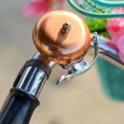 Sonnette De Vélo Au Look Ancien Couleur Cuivre 57 Mm -Point Soldes sonnette de velo au look ancien couleur cuivre 57 mm 5