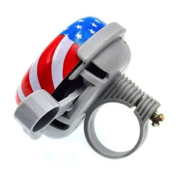 Sonnette De Vélo Drapeau Américain -Point Soldes sonnette de velo drapeau americain 3