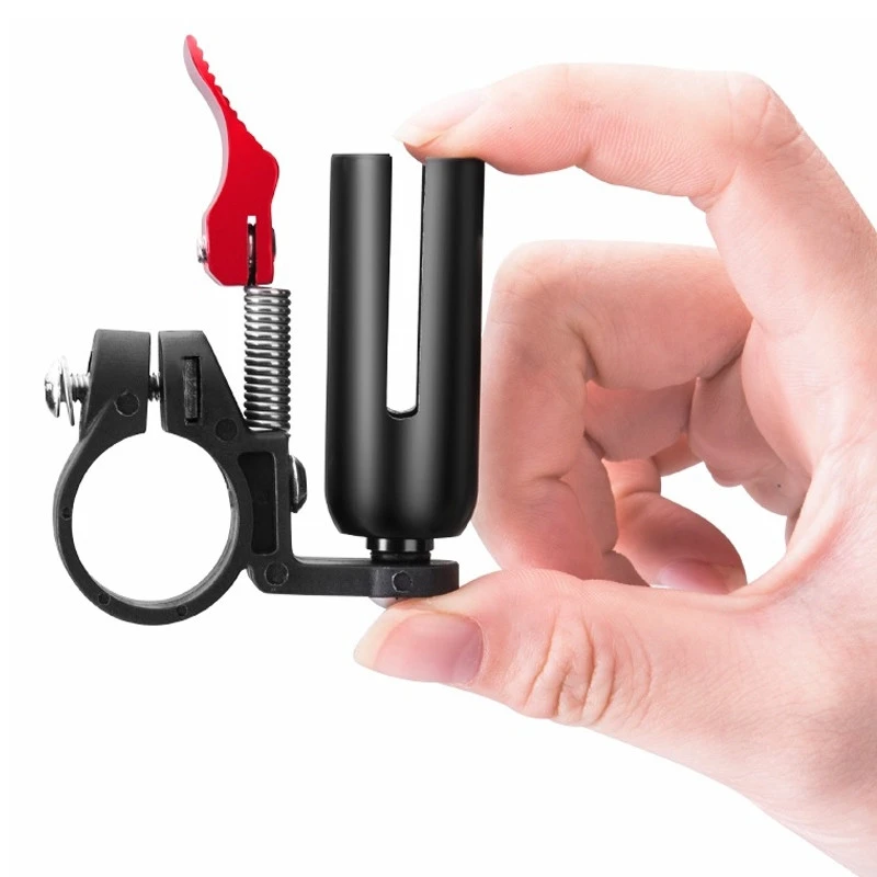 Sonnette De Vélo Portative En Aluminium Noir 4 Sonnette De Vélo Portative En Aluminium Noir – Image 2