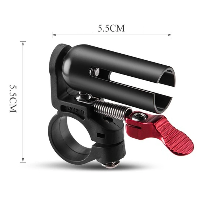 Sonnette De Vélo Portative En Aluminium Noir 6 Sonnette De Vélo Portative En Aluminium Noir – Image 4