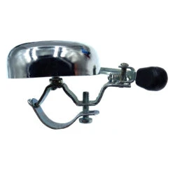 Sonnette Timbre Vintage Chrome Argent Diam 80 Mm -Point Soldes sonnette timbre vintage chrome argent diam 80 mm 3