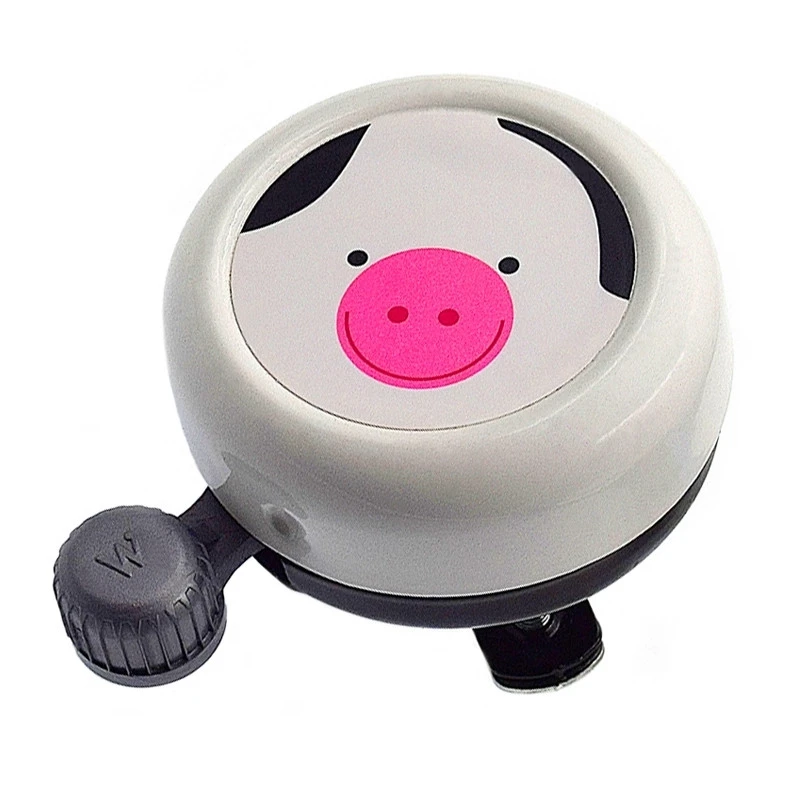 Sonnette Vache Blanche Pour Vélo Enfant 4 Sonnette Vache Blanche Pour Vélo Enfant – Image 2