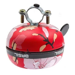 Sonnette Vélo 80 Mm Magnolia Poppy Red Basil -Point Soldes sonnette velo 80 mm magnolia poppy red basil 3