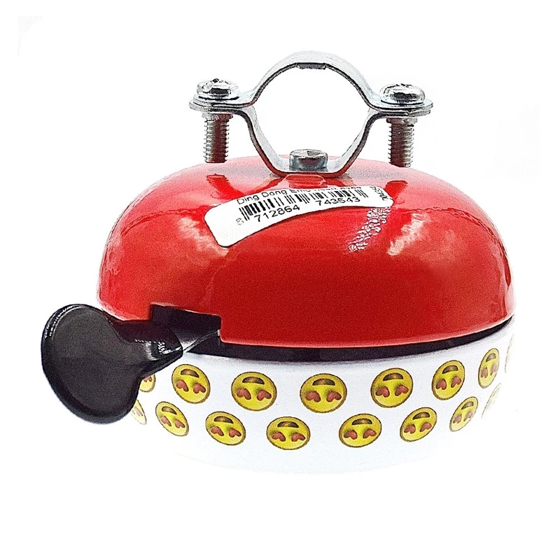 Sonnette Vélo Ding Dong Smiley Coeur 80 Mm 4 Sonnette Vélo Ding Dong Smiley Coeur 80 Mm – Image 2