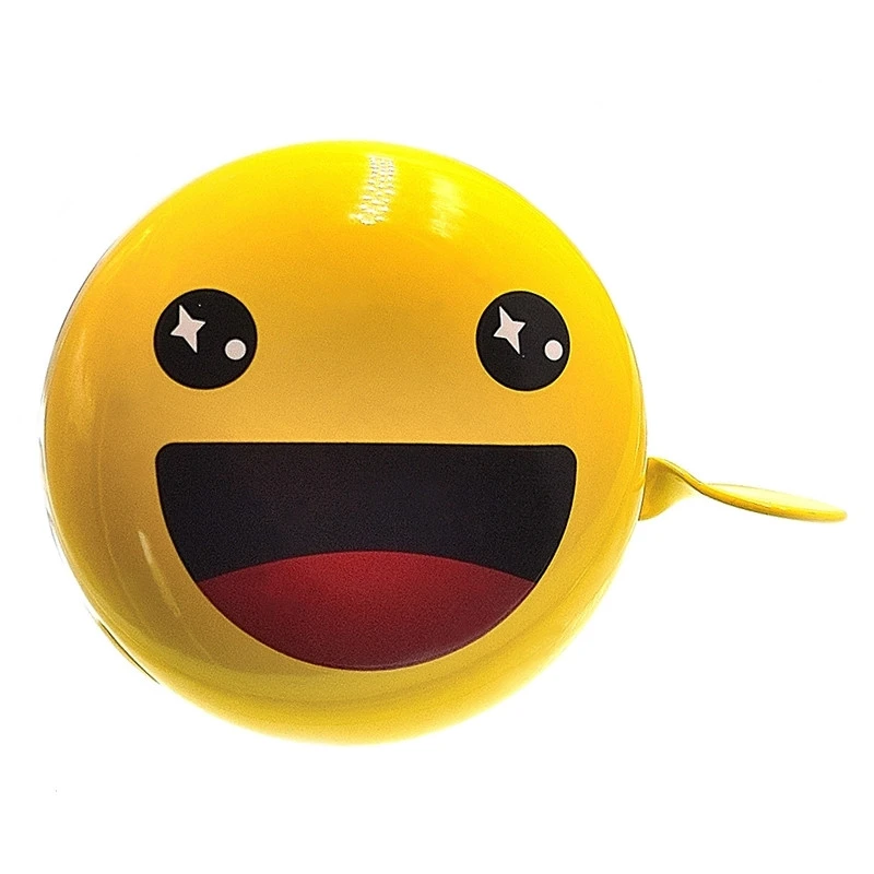 Sonnette Vélo Smiley Jaune 60 Mm 7 Sonnette Vélo Smiley Jaune 60 Mm – Image 5