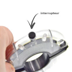 Soucoupe Lumineuse Bleu Pour Roue De Vélo -Point Soldes soucoupe lumineuse bleu pour roue de velo 2