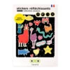 Stickers RAINETTE Réfléchissant Super-heros Couleur 1 Stickers RAINETTE Réfléchissant Super-heros Couleur -Point Soldes stickers rainette reflechissant super heros couleur