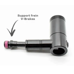 Alhonga Support éclairage Vélo Sur Frein V-Brakes -Point Soldes support eclairage velo sur frein v brakes 3