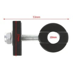 Tendeur De Chaine Bicyclette Pour Axe 10 Mm Noir -Point Soldes tendeur de chaine bicyclette pour axe 10 mm noir 2