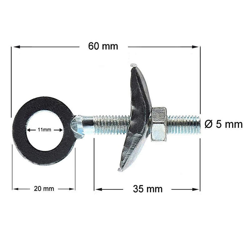 Messingschlager Tendeurs De Chaîne à Vis Pour Vélo - La Paire 7 Messingschlager Tendeurs De Chaîne à Vis Pour Vélo - La Paire – Image 5