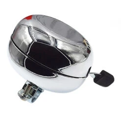 Point Timbre Vélo En Chrome 80 Mm -Point Soldes timbre velo en chrome 80 mm 2