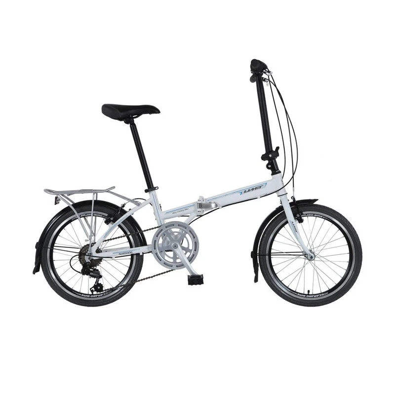Vélo Pliant 20" Avec Porte Bagage Aluminium 2 Vélo Pliant 20" Avec Porte Bagage Aluminium