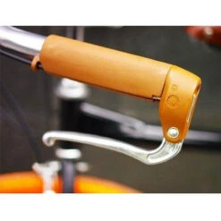 Vélo Vintage à Grande Roue + Selle Et Sacoche En Cuir Brun BROOKS 8 Vélo Vintage à Grande Roue + Selle Et Sacoche En Cuir Brun BROOKS -Point Soldes velo vintage a grande roue selle et sacoche en cuir brun brooks 1