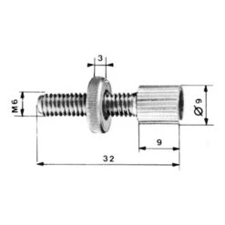 Vis De Réglage De Cable De Frein De Vélo -Point Soldes vis de reglage de cable de frein de velo 2