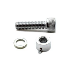 Vis De Serrage De Selle M5 Chromée, Longue